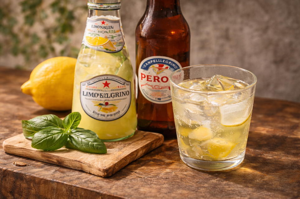 Boissons italiennes chez Paris-Rome pizzeria à Istres