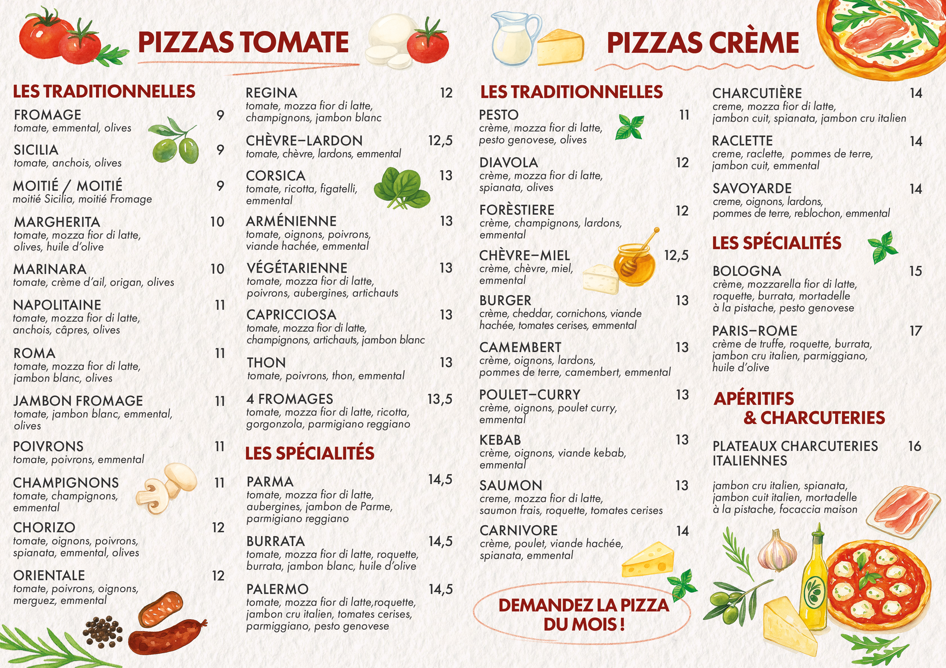 Carte-Menu-Pizzas-Paris-Rome